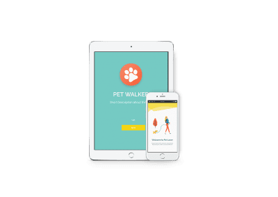 Pet walking app